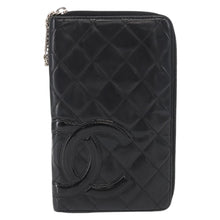 Load image into Gallery viewer, Chanel Calfskin Cambon Zip Around Organizer Wallet