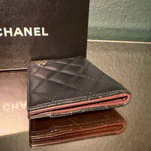 Load image into Gallery viewer, Chanel Quilted Calfskin Card Wallet