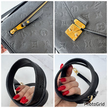 Load image into Gallery viewer, Louis Vuitton Black Empreinte Pochette Metis