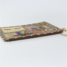 Load image into Gallery viewer, Gucci GG Supreme Monogram Courrier Embroidered UFO Pouch