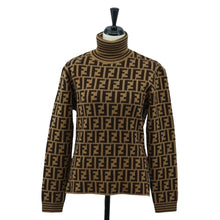 Load image into Gallery viewer, Fendi FF Zucca Print Merino Wool Sweater Small / Medium