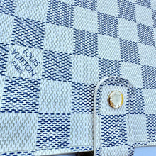 Load image into Gallery viewer, Louis Vuitton Damier Azur Medium Ring Agenda