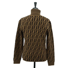 Load image into Gallery viewer, Fendi FF Zucca Print Merino Wool Sweater Small / Medium