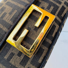 Load image into Gallery viewer, ✨💎Two Piece Thursday Bundle💎✨Fendi Zucchino Jacquard Zucca FF Mini Baguette and Wallet
