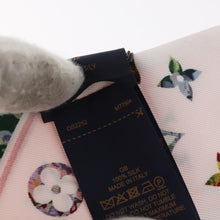 Load image into Gallery viewer, Louis Vuitton Silk Garden Monogram BB Bandeau Twilly Scarf Pink