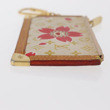 Load image into Gallery viewer, Louis Vuitton Takashi Murakami Cherry Blossom Monogram Key Pouch