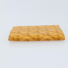 Load image into Gallery viewer, Goyard Goyardine Marigny Card Wallet Yellow