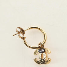 Load image into Gallery viewer, CHANEL CC Hoop Earrings