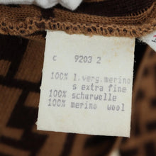 Load image into Gallery viewer, Fendi FF Zucca Print Merino Wool Sweater Small / Medium