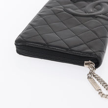 Load image into Gallery viewer, Chanel Calfskin Cambon Zip Around Organizer Wallet