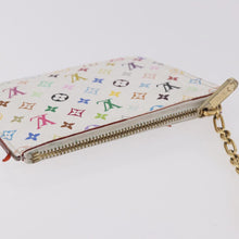 Load image into Gallery viewer, Louis Vuitton X Takashi Murakami Monogram Multicolor Blanc Key Pouch