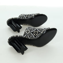 Load image into Gallery viewer, Louis Vuitton 1854 Flower Hill Silhouette Mule Heels Size 39