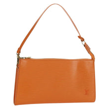 Load image into Gallery viewer, Louis Vuitton Epi Pochette Accessories Mandarin Orange