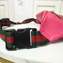Load image into Gallery viewer, 🎁Black Friday Special🎁Gucci Pink Calfskin Logo Bumbag