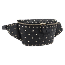 Load image into Gallery viewer, Valentino Garavani Lambskin Rockstud Spike Belt Bag