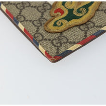Load image into Gallery viewer, Gucci GG Supreme Monogram Courrier Embroidered UFO Pouch