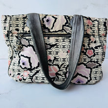 Load image into Gallery viewer, CHANEL CC Canvas Camellia Printed Tote