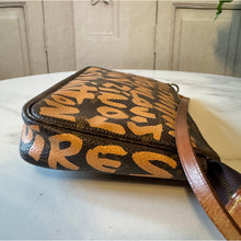 Load image into Gallery viewer, šBlack Friday SpecialšLouis Vuitton X Stephen Sprouse Monogram Graffiti Pochette Accessories Peach