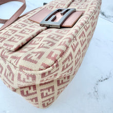 Load image into Gallery viewer, FENDI Mini Zucchino Mama Baguette