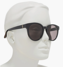 Load image into Gallery viewer, BRAND NEW Saint Laurent YSL 56mm Best Oval Sunglasses Black