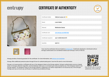 Load image into Gallery viewer, PRELOVED Louis Vuitton Takashi Murakami Monogram Multicolor Blanc Pochette Milla MM