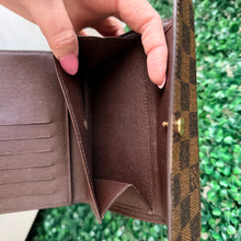 Load image into Gallery viewer, Louis Vuitton Damier Ebene Porte Tresor Etui Papiers Trifold Wallet
