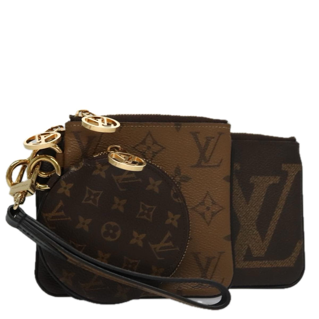 Louis Vuitton Reverse Monogram Pochette Trio