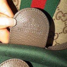 Load image into Gallery viewer, GUCCI GG Monogram Web Large Giglio Tote

