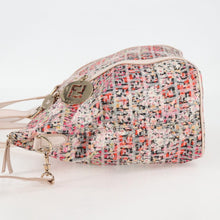 Load image into Gallery viewer, Fendi Zucchino Vitello Floral Forever Shopper Tote
