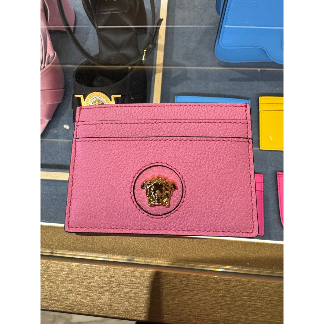BRAND NEW VERSACE Card Case - Bubblegum Pink