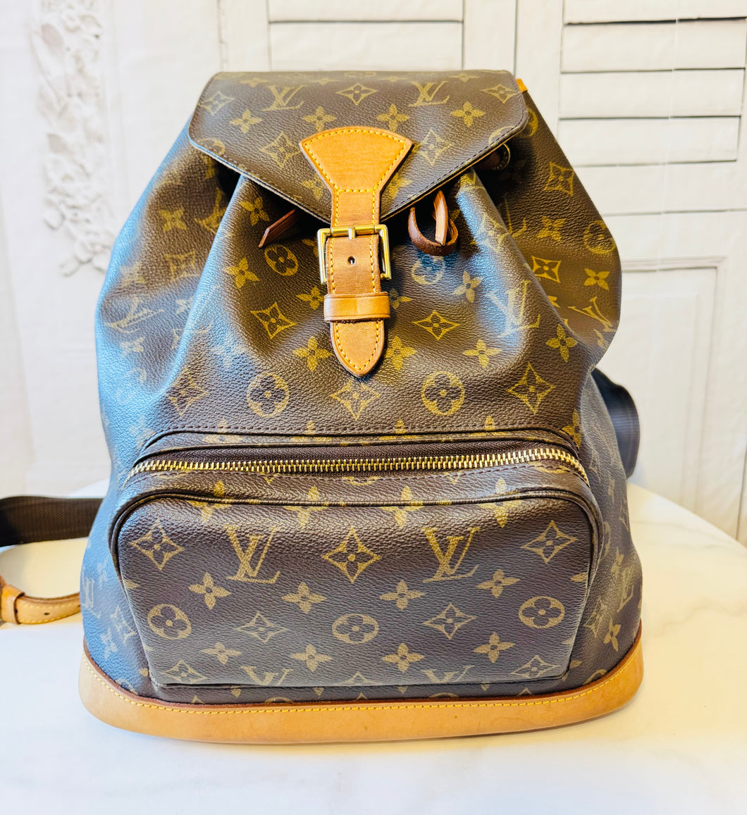 PRELOVED Louis Vuitton Montsouris GM Backpack