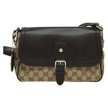 Load image into Gallery viewer, Gucci Canvas GG Monogram Flap Crossbody Bag
