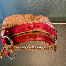 Load image into Gallery viewer, FENDI Chef Chain Hobo Pony Hair Leopard
