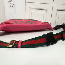 Load image into Gallery viewer, 🎁Black Friday Special🎁Gucci Pink Calfskin Logo Bumbag
