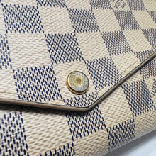 Load image into Gallery viewer, Louis Vuitton Damier Azur Sarah Wallet NM
