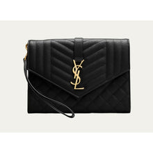 Load image into Gallery viewer, Brand New Saint Laurent Envelope Flap YSL Clutch
