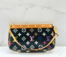 Load image into Gallery viewer, PRELOVED Louis Vuitton Pochette Accessories Multicolor Noir
