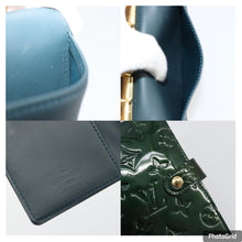 Load image into Gallery viewer, Louis Vuitton Vernis Small Ring Agenda Vert
