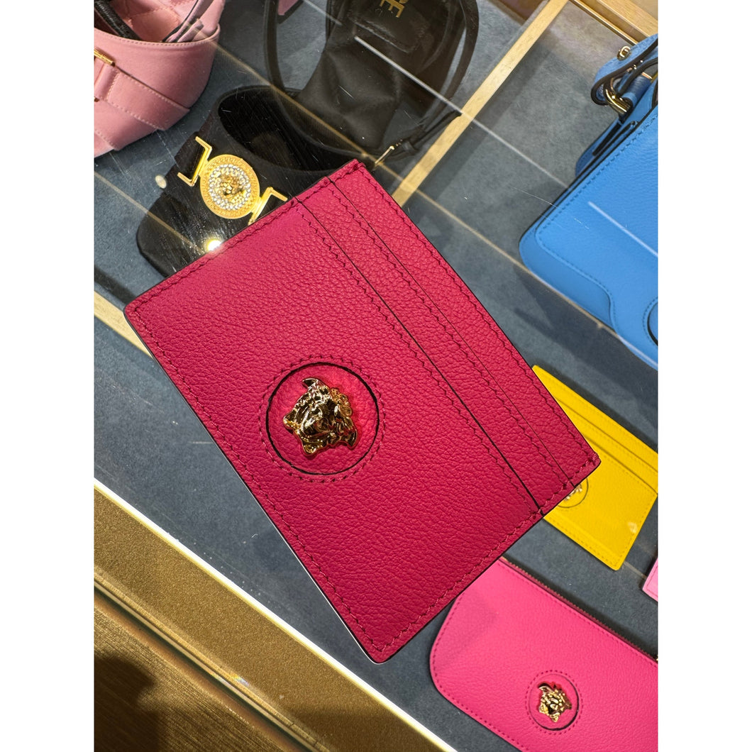 BRAND NEW VERSACE Card Case - Hot Pink