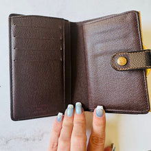 Load image into Gallery viewer, Louis Vuitton Damier Ebene French Purse Wallet
