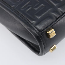 Load image into Gallery viewer, Fendi Vitello FF Embossed Mini Fendi Sunshine Shopper Tote
