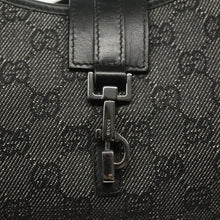 Load image into Gallery viewer, Gucci Jacquard Black GG Monogram Shoulder Bag
