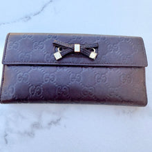 Load image into Gallery viewer, GUCCI Guccisima Leather Wallet Brown

