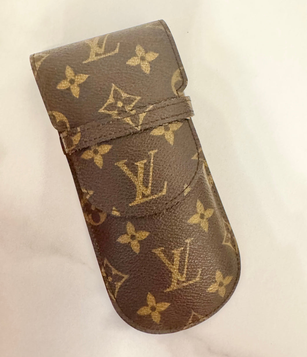 PRELOVED Louis Vuitton Monogram Etui a Lunettes Rabat Sunnies/ Eyeglass Case