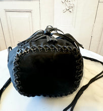 Load image into Gallery viewer, PRELOVED Prada Tessuto Nylon Lace-Up Drawstring Crossbody Bag
