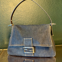 Load image into Gallery viewer, Fendi Denim Mama Baguette
