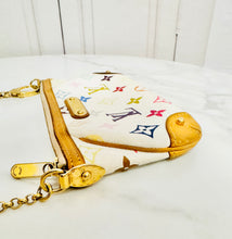 Load image into Gallery viewer, PRELOVED Louis Vuitton Takashi Murakami Monogram Multicolor Blanc Pochette Milla MM
