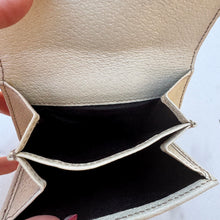 Load image into Gallery viewer, Gucci GG Monogram Canvas Stripes Compact Wallet
