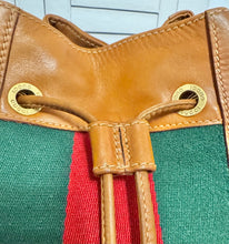 Load image into Gallery viewer, PRELOVED GUCCI Vintage Leather Backpack
