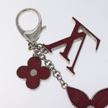 Load image into Gallery viewer, Louis Vuitton Fleur d' Epi Bag Charm Fuchsia
